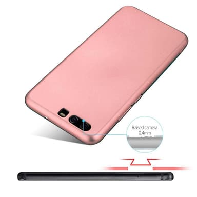 Huawei P10 Suojakuori Kotelo Cover (Vaaleanpunainen)