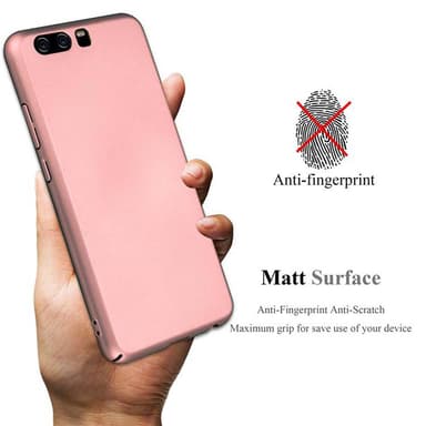 Huawei P10 Suojakuori Kotelo Cover (Vaaleanpunainen)