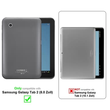 Samsung Galaxy Tab 2 (8 Zoll) Näytönsuoja Karkaistu