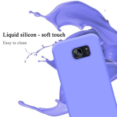 Samsung Galaxy S7 EDGE Suojakuori Kotelo (Violetti)