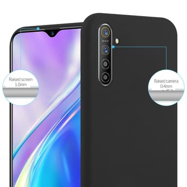 Suojakuori Realme X2 / XT / Oppo K5 Kotelo (Musta)