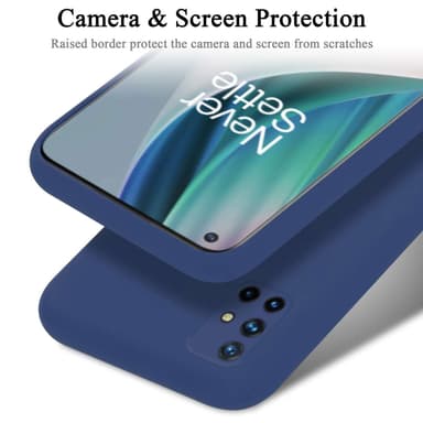 OnePlus Nord N10 5G Suojakuori Kotelo (Sininen)