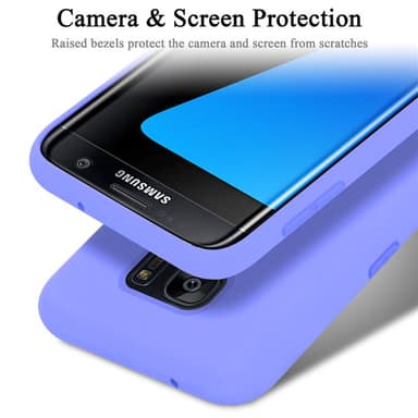 Samsung Galaxy S7 EDGE Suojakuori Kotelo (Violetti)