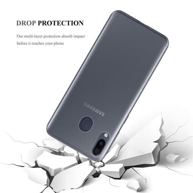 Samsung Galaxy M20 Suojakuori Kotelo (Läpinäkyvä)