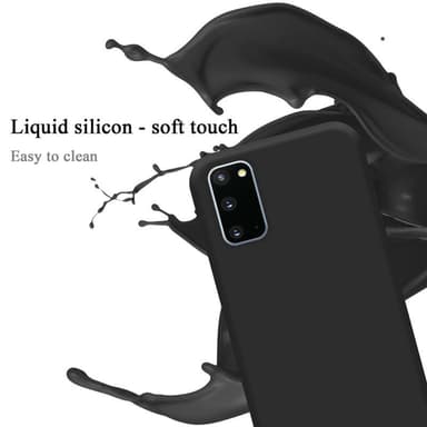 Samsung Galaxy S20 Suojakuori Kotelo Case (Musta)