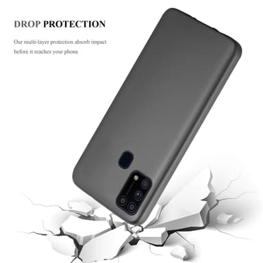 Samsung Galaxy M31 Suojakuori Kotelo (harmaa)
