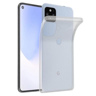 Google PIXEL 5 XL Suojakuori Kotelo (Läpinäkyvä)