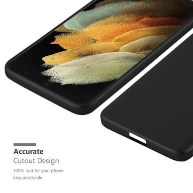 Samsung Galaxy S21 ULTRA Suojakuori Kotelo (Musta)