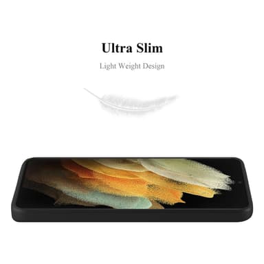 Samsung Galaxy S21 ULTRA Suojakuori Kotelo (Musta)