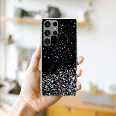Samsung Galaxy S23 ULTRA Suojakuori Kotelo (Musta)