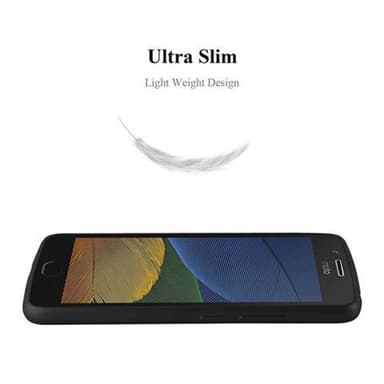 Motorola MOTO G5 Suojakuori Kotelo (Musta)