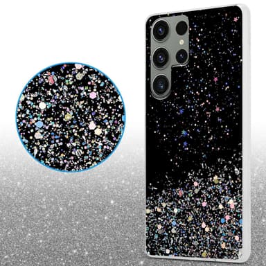 Samsung Galaxy S23 ULTRA Suojakuori Kotelo (Musta)