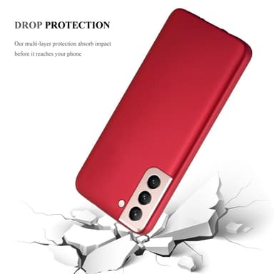 Samsung Galaxy S21 5G Suojakuori Kotelo (Punainen)
