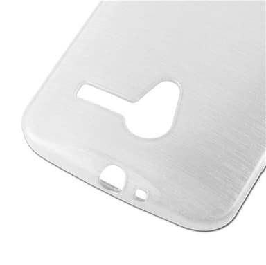 Motorola MOTO X Suojakuori Kotelo (Hopea)