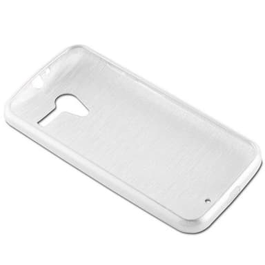 Motorola MOTO X Suojakuori Kotelo (Hopea)