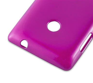 Nokia Lumia 525 Suojakuori Kotelo (Vaaleanpunainen)