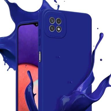Samsung Galaxy A22 5G Suojakuori Kotelo (Sininen)