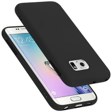 Samsung Galaxy S6 EDGE PLUS Suojakuori Kotelo (Musta)