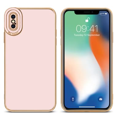 Suojakuori iPhone X / XS Kotelo (Vaaleanpunainen)