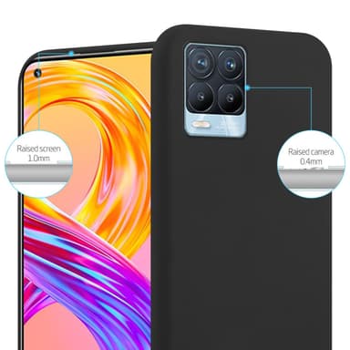 Suojakuori Realme 8 4G / 8 PRO Kotelo (Musta)