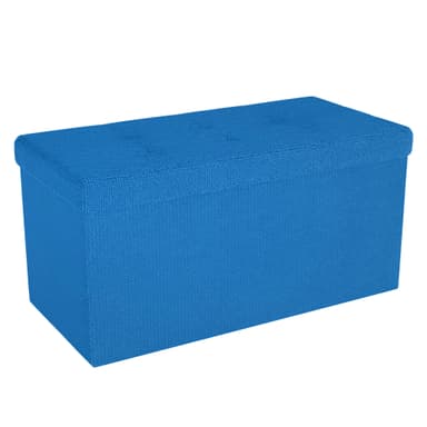 Taitettava Jakkara 76x38x38 cm Jalkatuki (sininen)