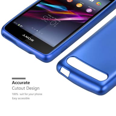 Sony Xperia E1 Suojakuori Kotelo (Sininen)