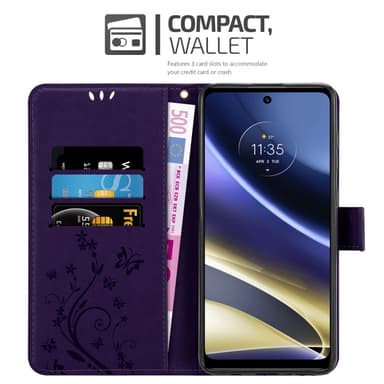 Motorola MOTO G51 5G Suojakuori Lompakkokotelo