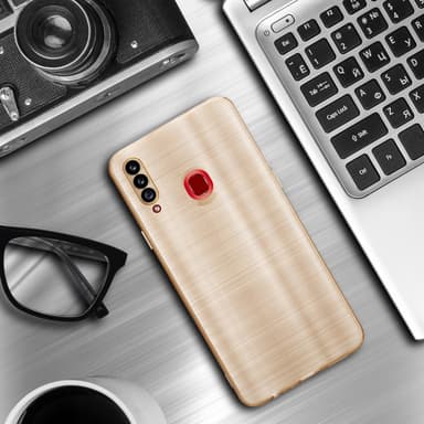 Suojakuori Samsung Galaxy A20s Kotelo (kulta)