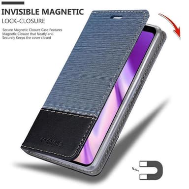Google PIXEL 4 XL Suojakuori Lompakkokotelo (Sininen)