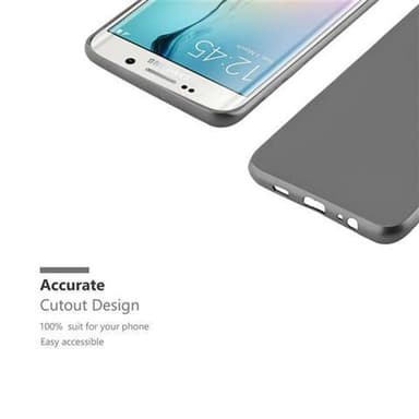 Samsung Galaxy S6 EDGE Suojakuori Kotelo (harmaa)