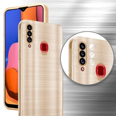 Suojakuori Samsung Galaxy A20s Kotelo (kulta)
