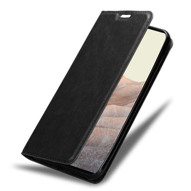 Google PIXEL 6 PRO Suojakuori Lompakkokotelo (Musta)