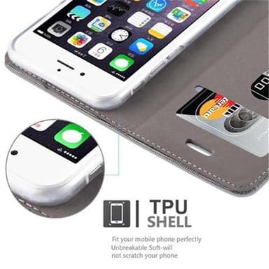 iPhone 6 PLUS / 6S PLUS Suojakuori Lompakkokotelo