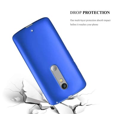Motorola MOTO X PLAY Suojakuori Kotelo (Sininen)