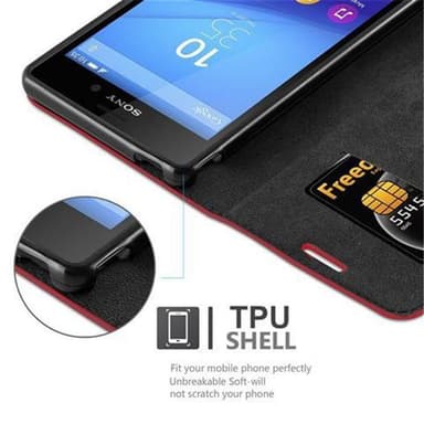 Sony Xperia M4 AQUA Suojakuori Lompakkokotelo