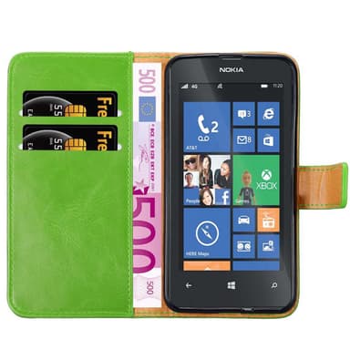 Nokia Lumia 520 / 521 Suojakuori Lompakkokotelo