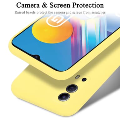 Vivo Y52 5G / Y72 5G Suojakuori Kotelo (Keltainen)