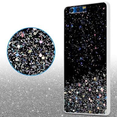 Honor 9 Suojakuori Kotelo (Musta)