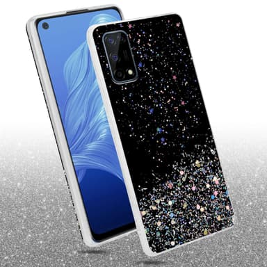 Realme 7 4G Suojakuori Kotelo (Musta)