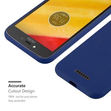 Suojakuori Motorola MOTO C PLUS Kotelo (Sininen)