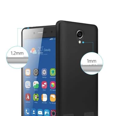 ZTE Blade L7 Suojakuori Kotelo (Musta)