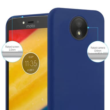 Suojakuori Motorola MOTO C PLUS Kotelo (Sininen)