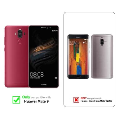 Huawei MATE 9 Suojakuori Kotelo Ketju (Musta)