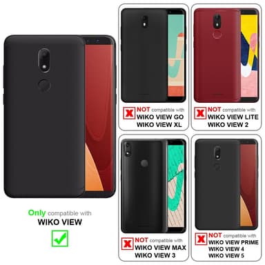 WIKO VIEW Näytönsuoja Karkaistu lasi Suojakalvo