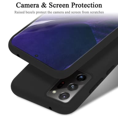 Samsung Galaxy NOTE 20 ULTRA Suojakuori Kotelo (Musta)