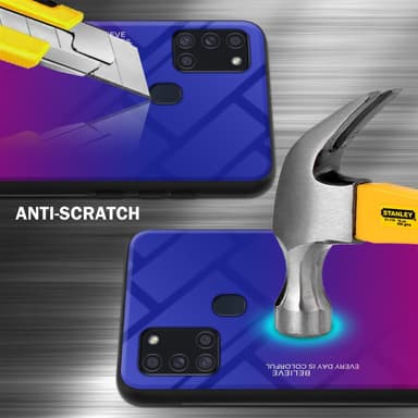 Suojakuori Samsung Galaxy A21s Kotelo (Musta)