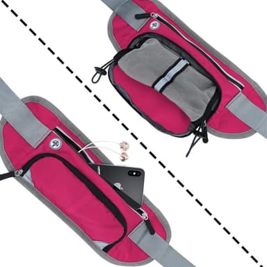 Urheilu vesipullo Fanny Pack Matkapuhelintasku