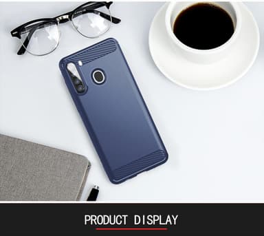 Suojakuori Samsung Galaxy A21 Kotelo (Sininen)