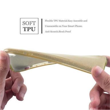 Samsung Galaxy S6 EDGE Suojakuori Kotelo (kulta)