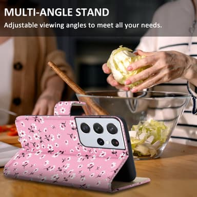 Samsung Galaxy S21 ULTRA Suojakuori Lompakkokotelo